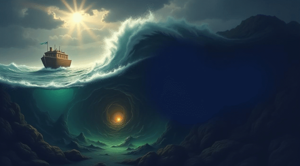 Great Flood Inner Earth